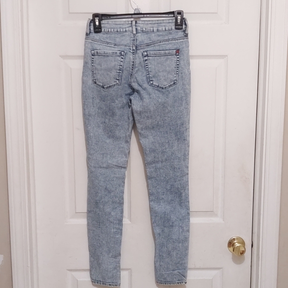 Bullhead High Rise Skinniest acid-washed Denim Jeans Sz 3 - Picture 4 of 13